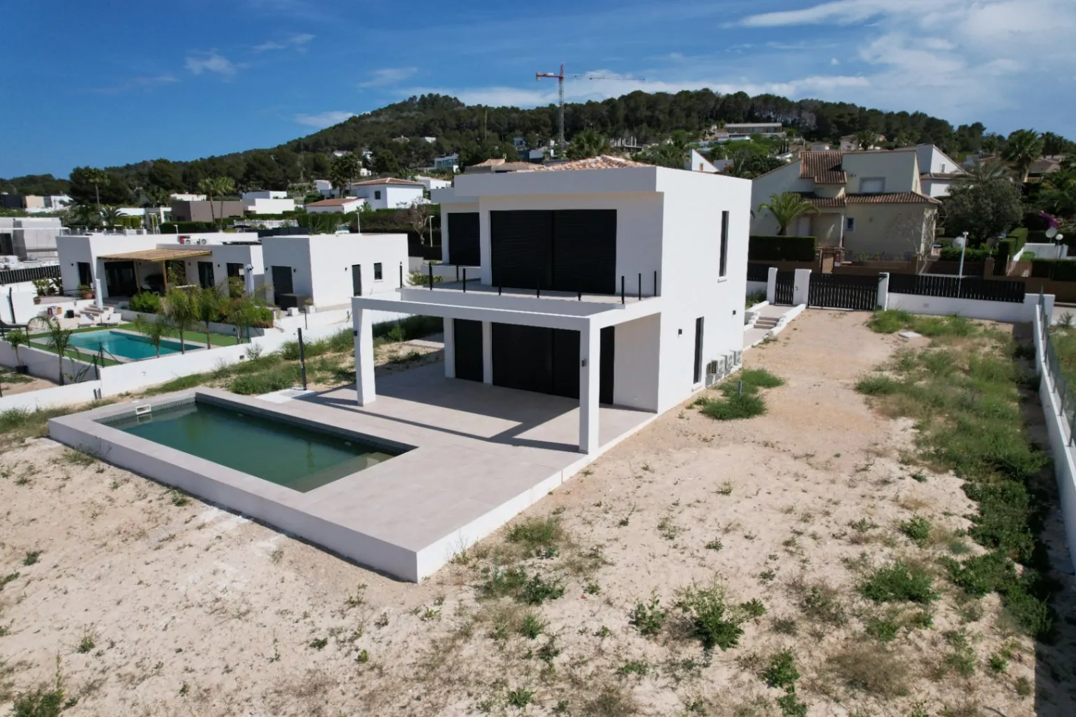 Villa de obra nueva con 3 dormitorios en venta en Javea