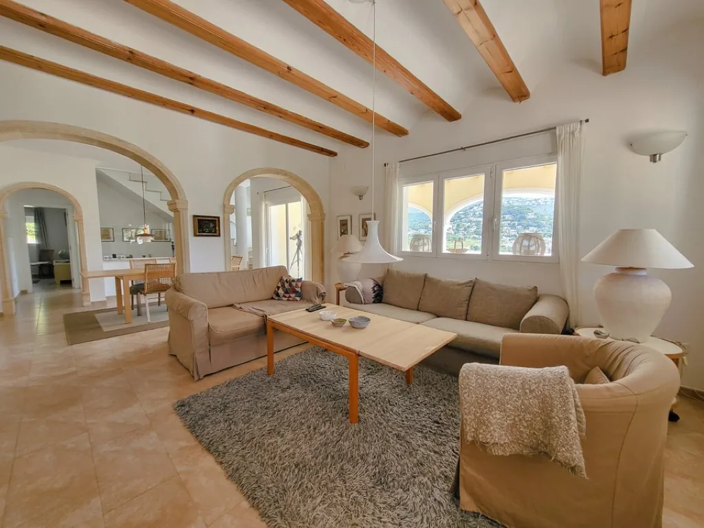 Exclusive traditional villa for sale in Moraira. A Haven of Tranquility Just Minutes From Downtown and the Beach