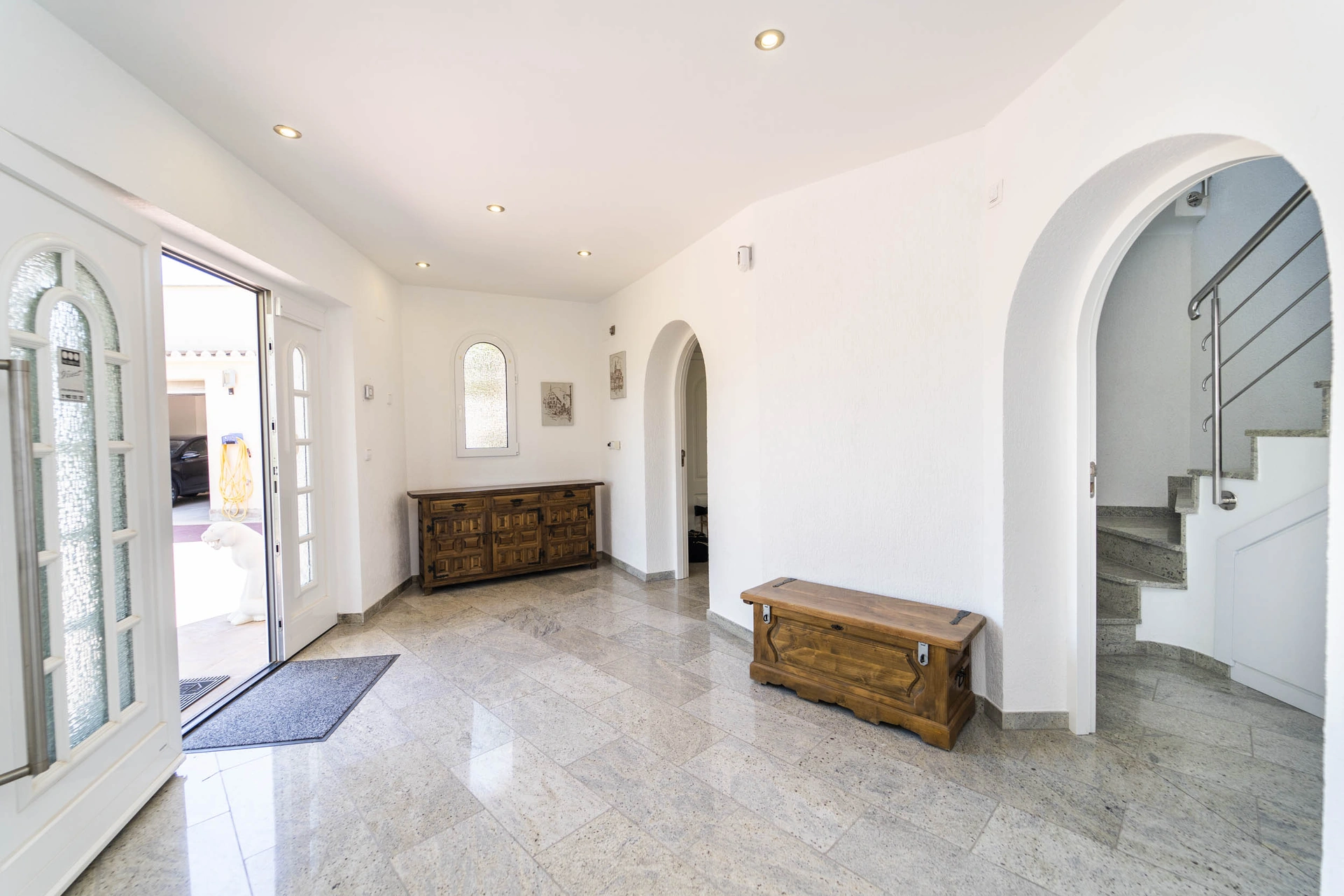 Grande villa traditionnelle avec vue sur la mer à vendre à Calpe