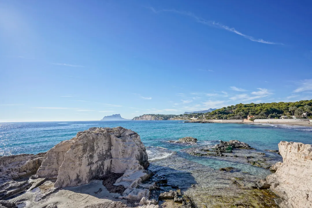 Progetto di villa moderna con vista sul mare in vendita a Moraira