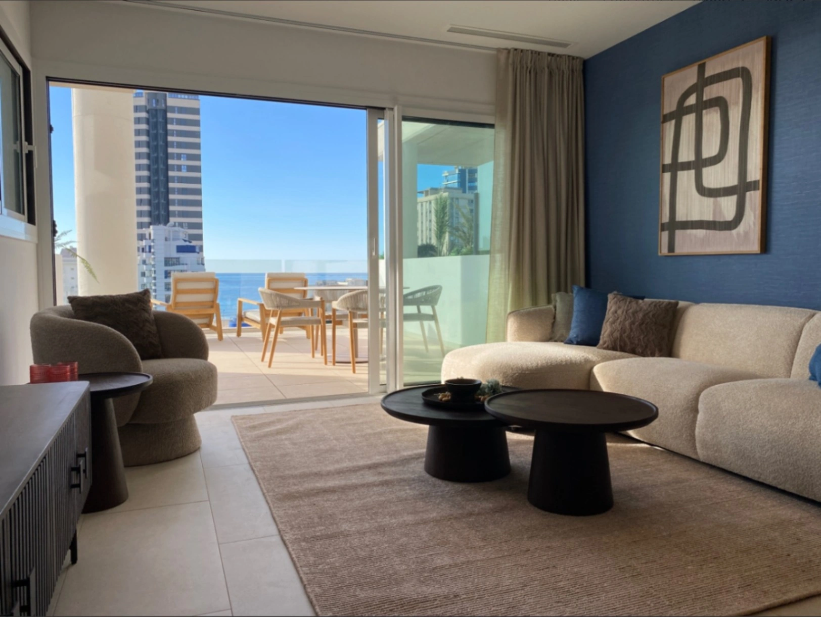 Appartement à vendre à Calpe avec vue sur la mer