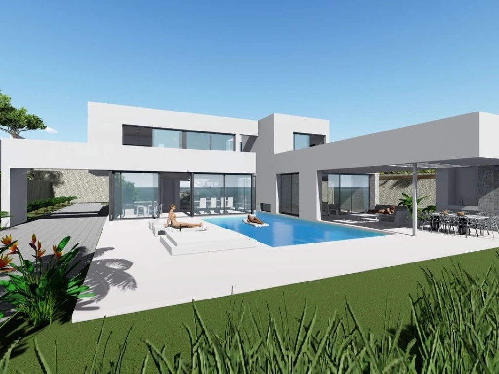 AR56712 - Moderna villa de nueva construcción con vistas al mar en venta en Calpe
