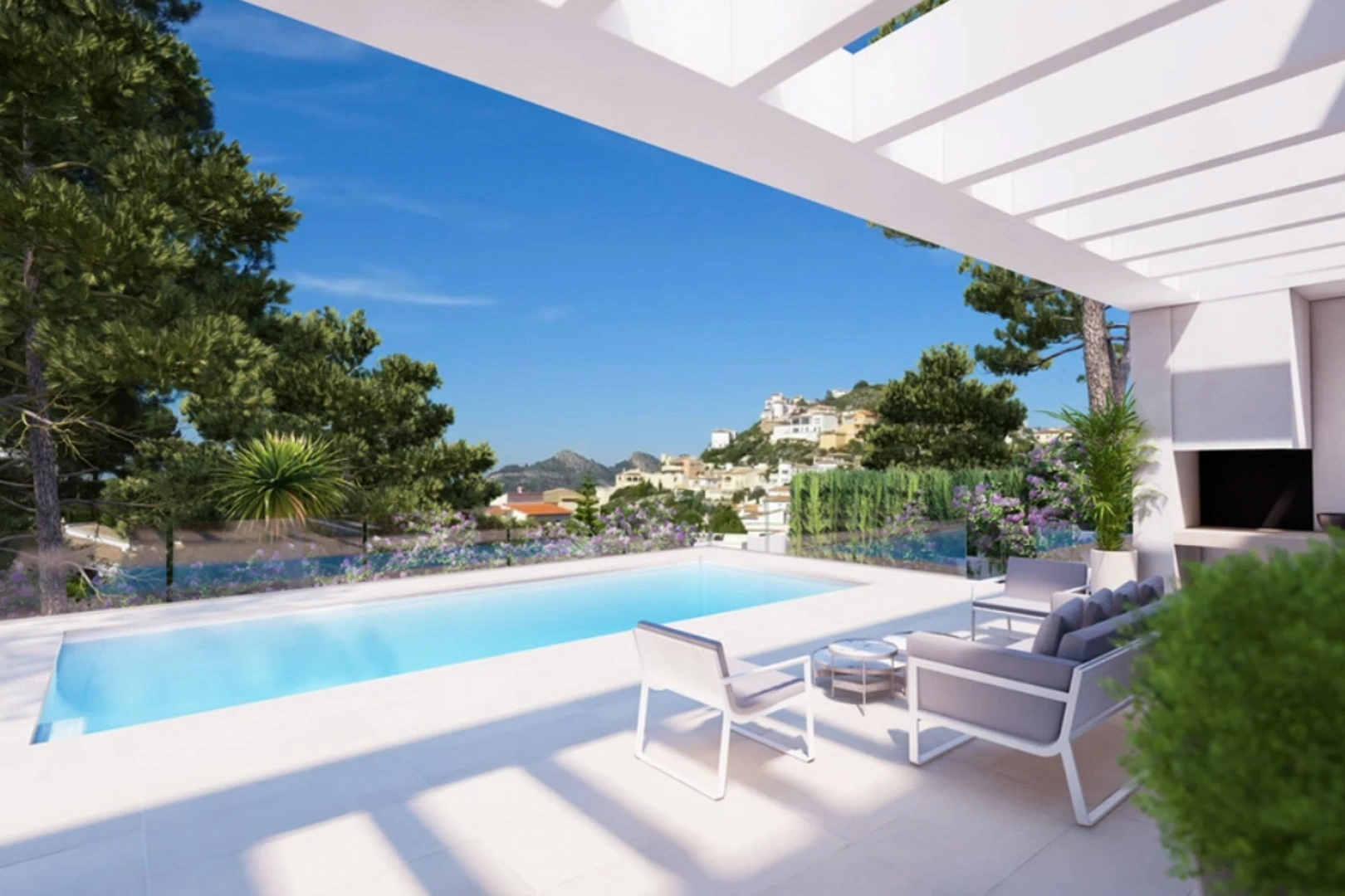 Proyecto de villa moderna en venta en Monte Solana II, Pedreguer