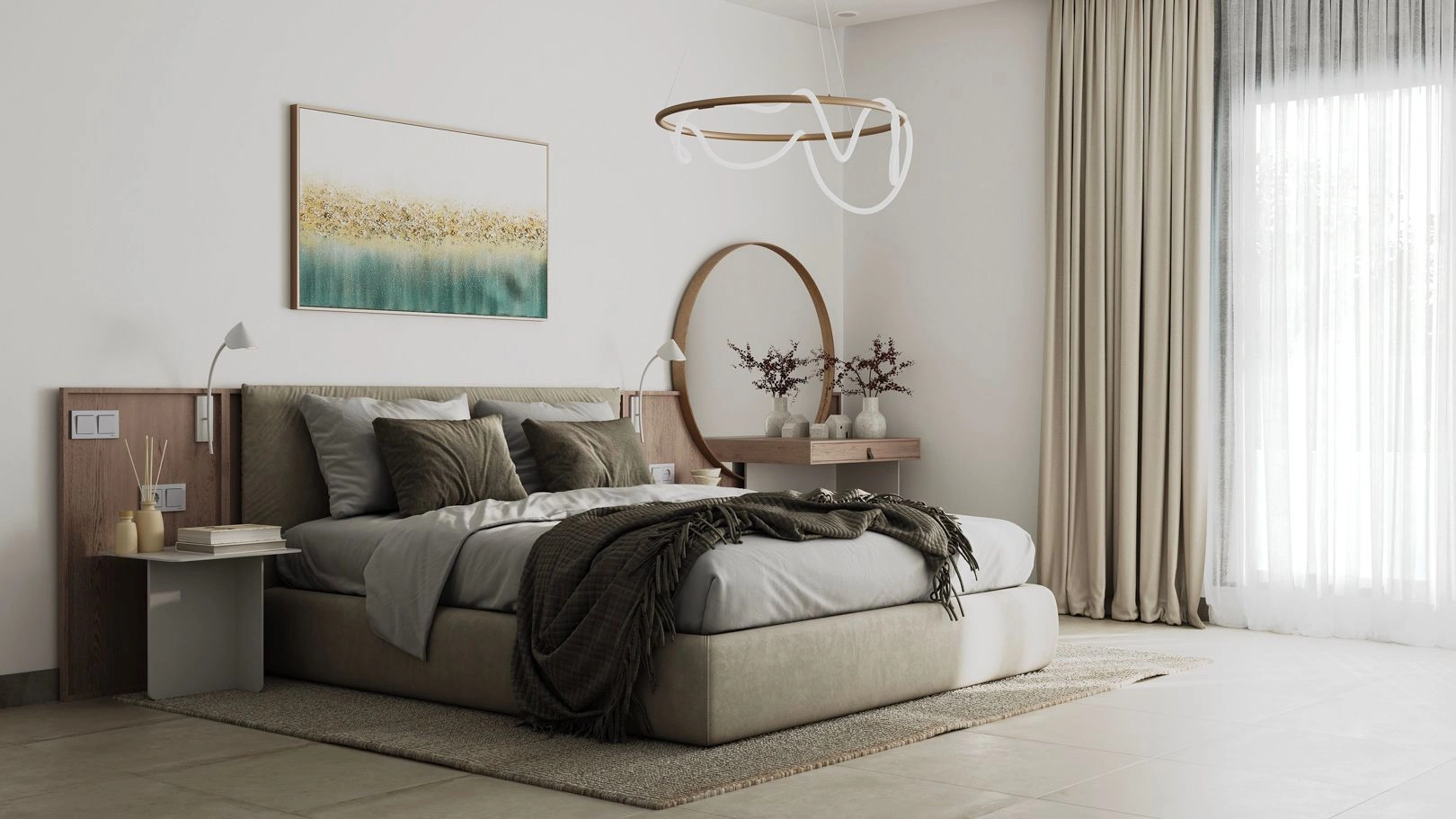 Villa moderna en construcción en venta en Calpe