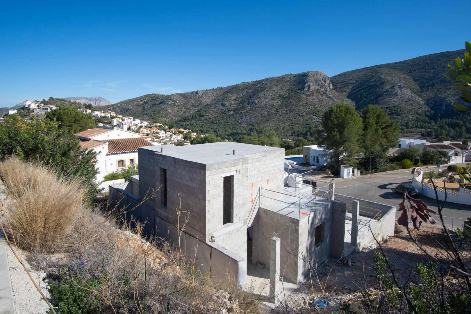 Chalet de estilo ibicenco en venta en Pedreguer