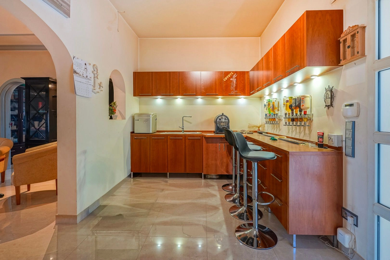 Villa con vistas panoramicas al mar en venta en Calpe