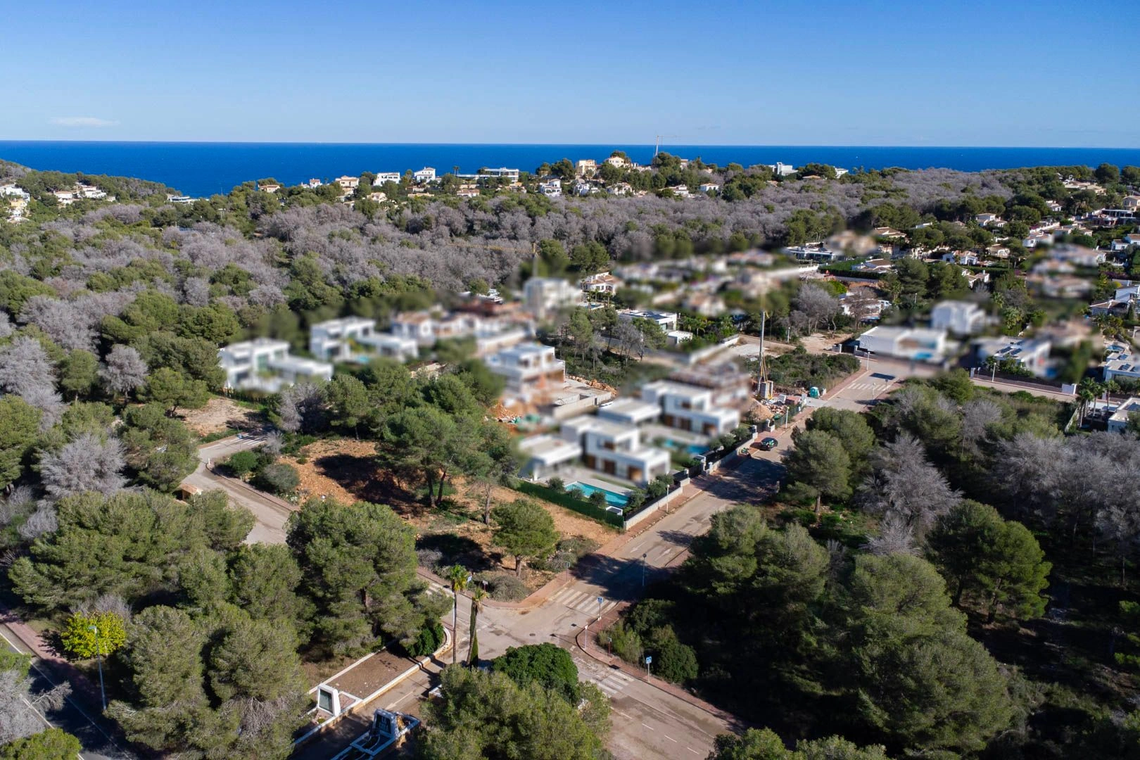 Proyecto de villa moderna en venta en Javea