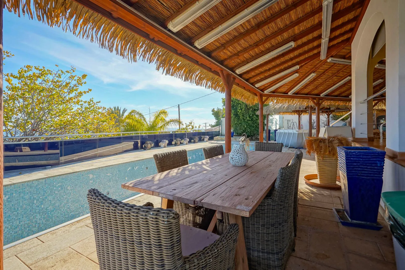 Villa con vistas panoramicas al mar en venta en Calpe