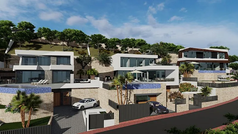 Hermosa villa espaciosa con vistas al mar en Calpe