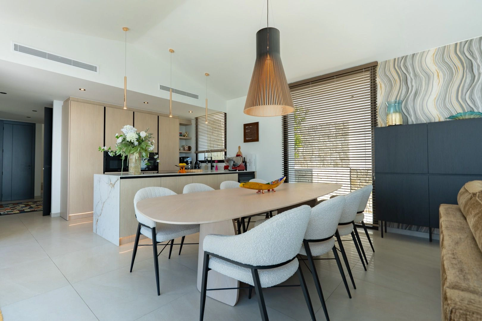 Impresionante villa mediterránea de lujo con vistas al mar en venta en Benissa
