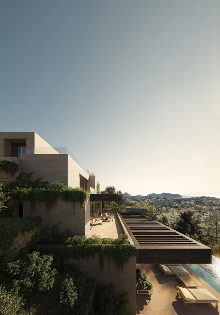 AR54304 - Fantástica villa de nueva construcción con vistas al mar en venta en Benissa