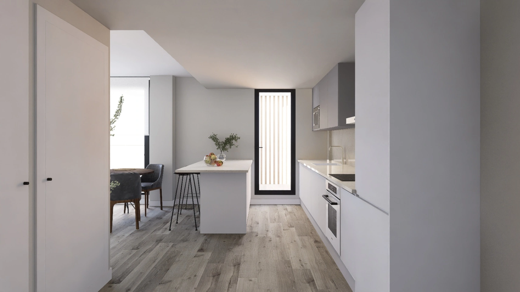 Duplex élégant neuf dans un emplacement exclusif.