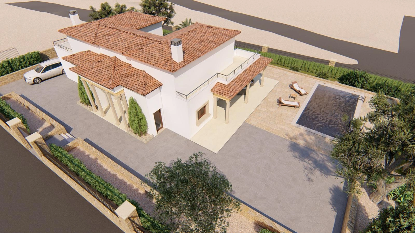 Villa de nueva construcción con vistas al mar en venta en Jávea
