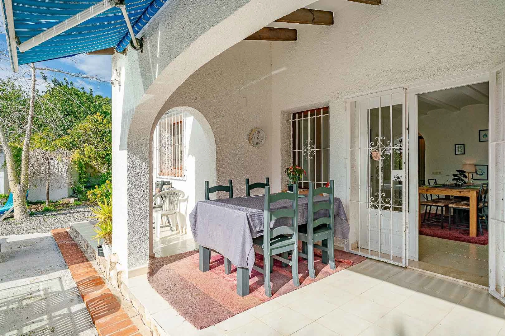 Charming villa for sale in Moraira with 2 bedrooms and a private pool.