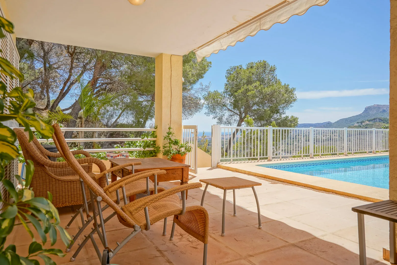 Villa con vistas panorámicas en venta en Calpe
