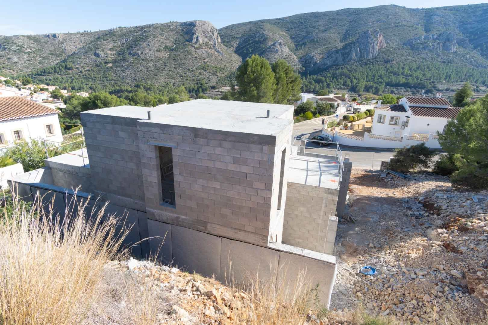 Chalet de estilo ibicenco en venta en Pedreguer