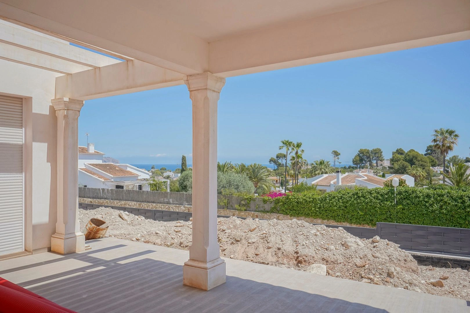 Villa de nueva construcción con vistas al mar en venta en Jávea