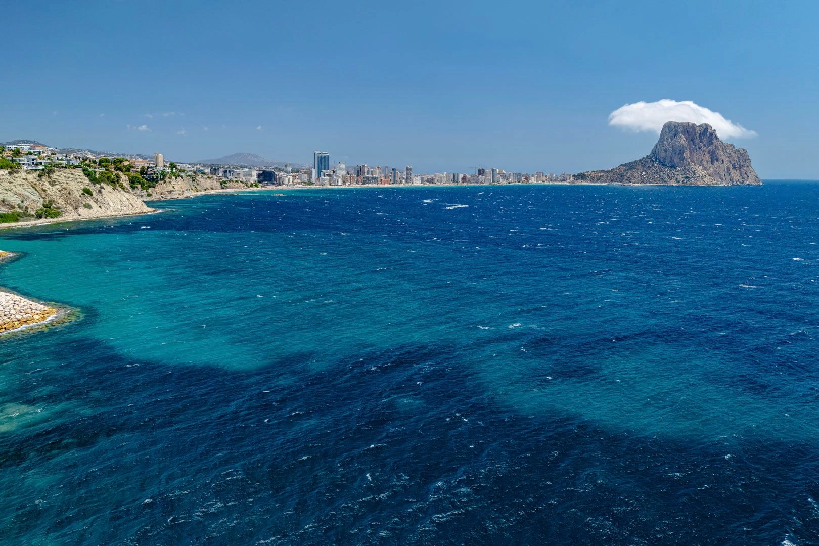Villa met uitzicht op zee te koop in Calpe