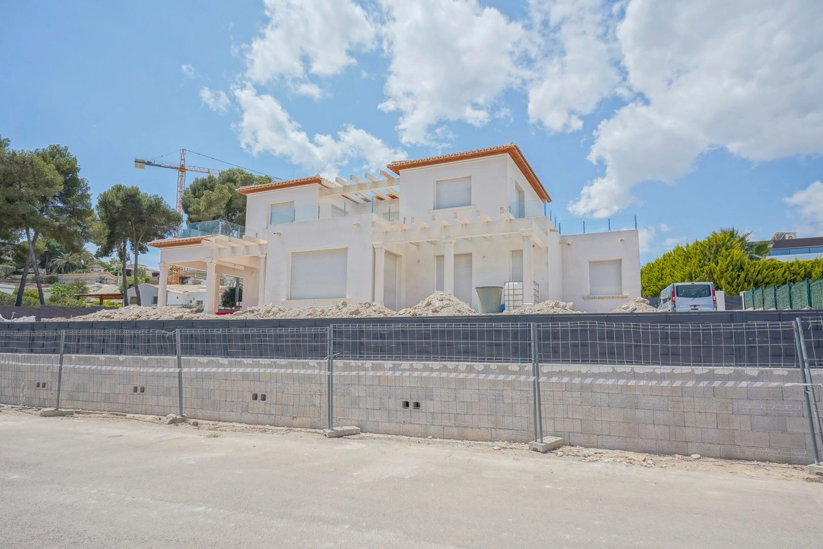 Villa de nueva construcción con vistas al mar en venta en Jávea