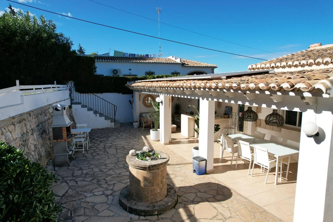 Villa de estilo mediterráneo à vendre dans la zone exclusive de Cap Martí à Jávea/Xàbia.