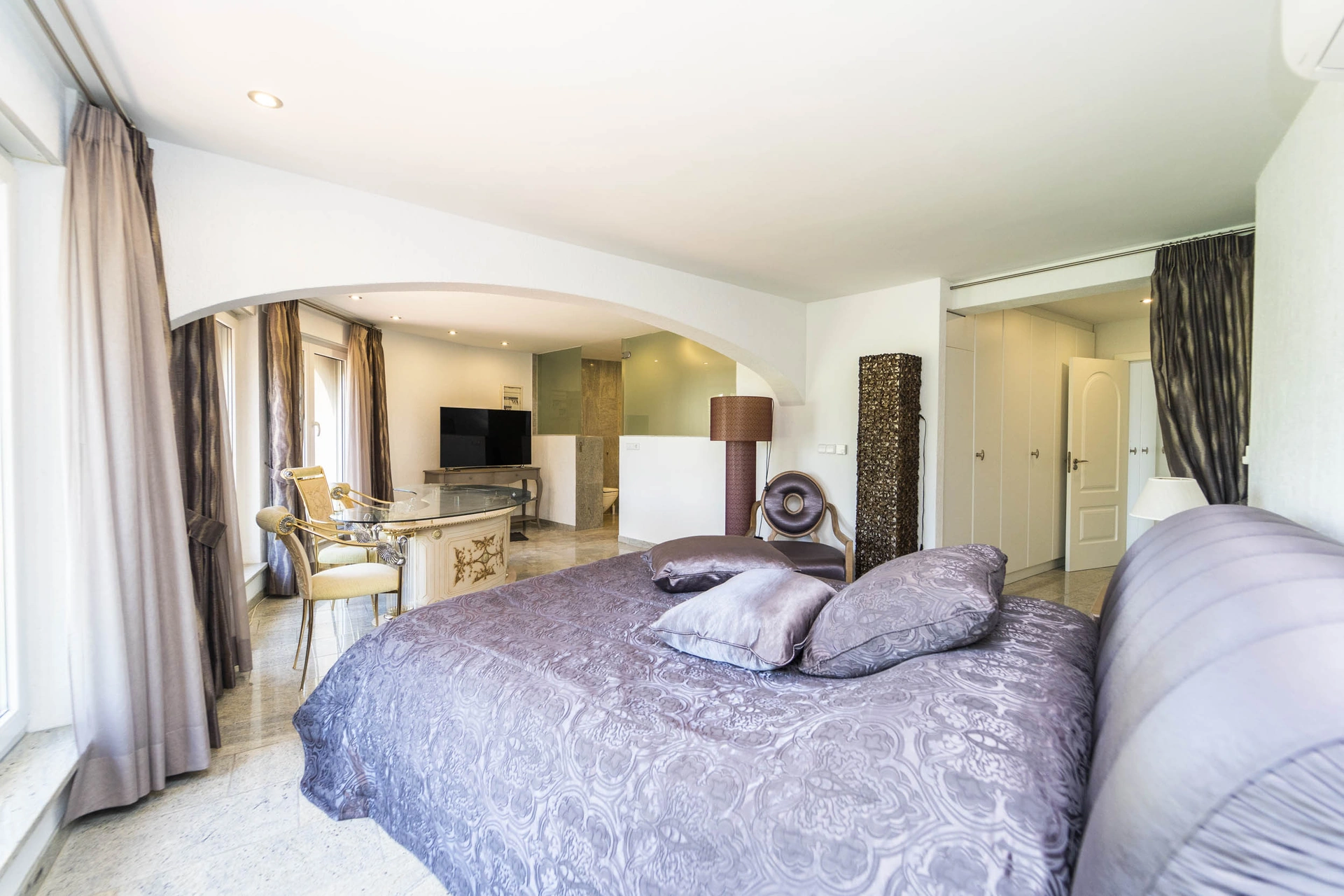 Grande villa traditionnelle avec vue sur la mer à vendre à Calpe