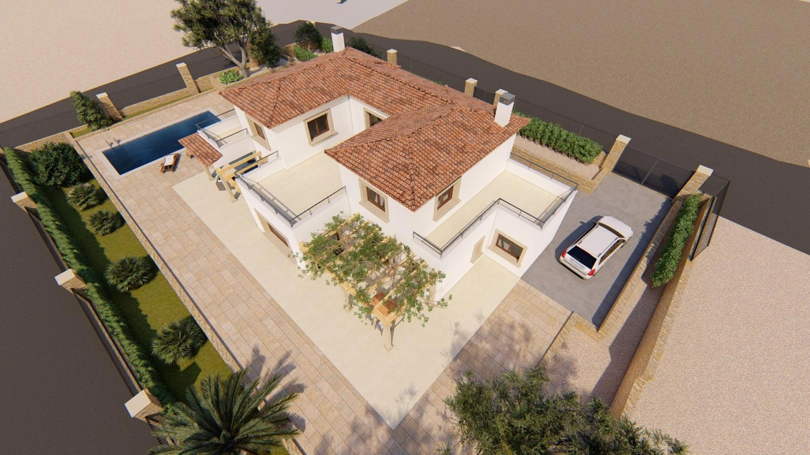 Villa de nueva construcción con vistas al mar en venta en Jávea