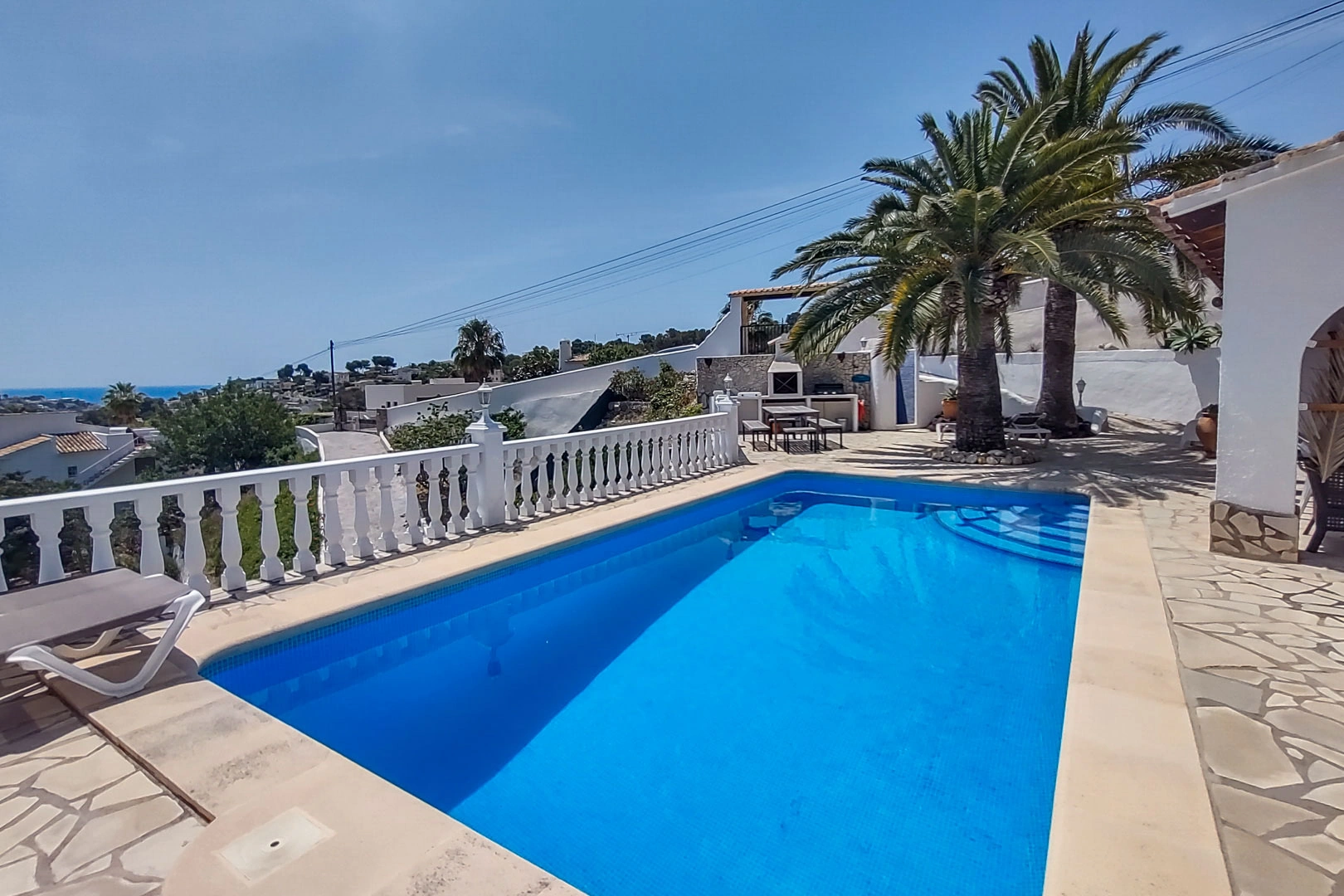 AR56309 - Villa mediterranea con vista mare in vendita a Benissa.