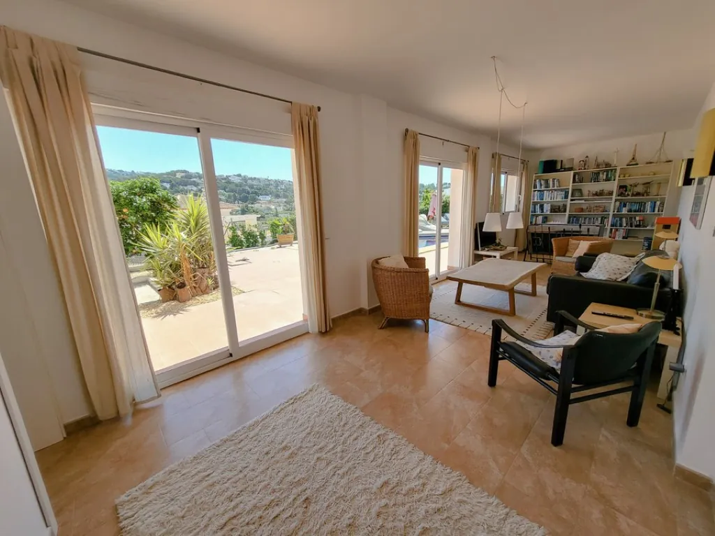 Exclusive traditional villa for sale in Moraira. A Haven of Tranquility Just Minutes From Downtown and the Beach