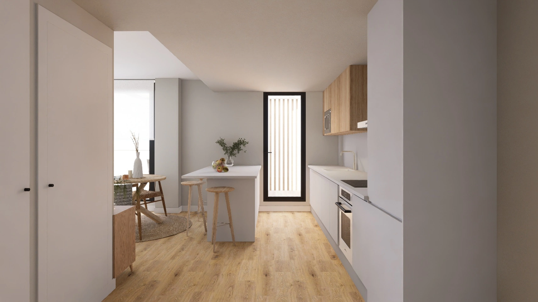 Appartement neuf au rez-de-chaussée, dans un emplacement exclusif.