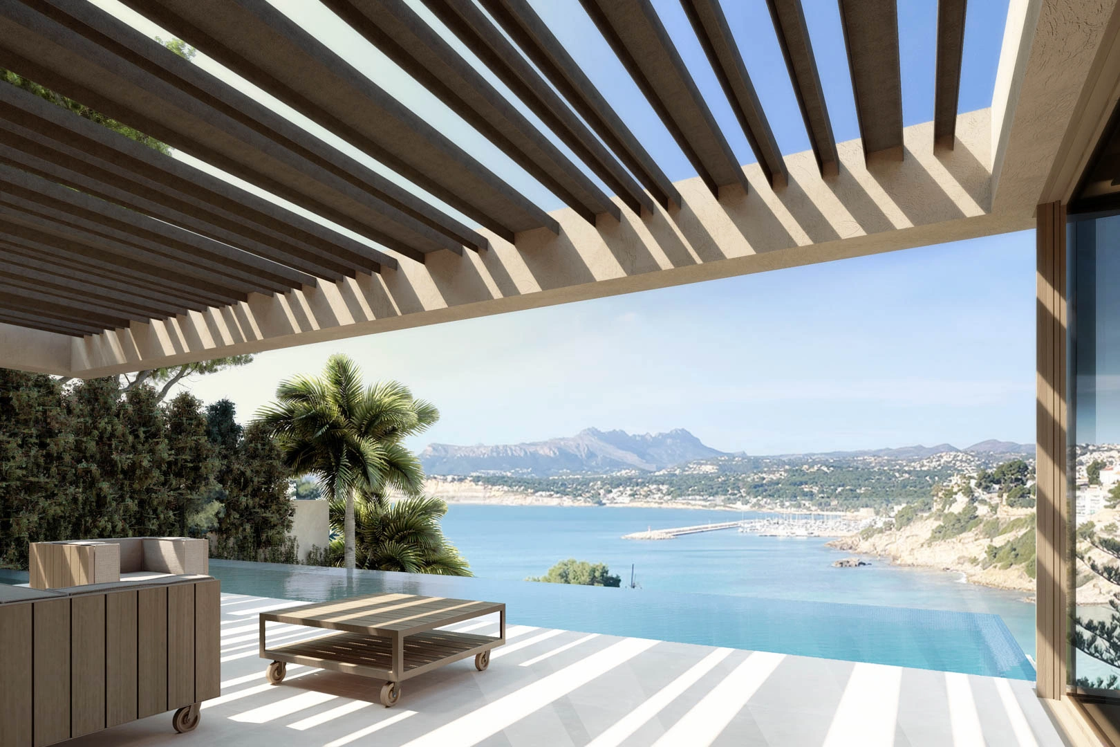 AR54302 - Villa de nueva construcción a la venta con vistas panorámicas al mar Mediterráneo
