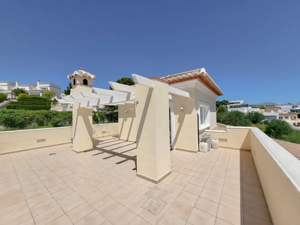Exclusive traditional villa for sale in Moraira. A Haven of Tranquility Just Minutes From Downtown and the Beach