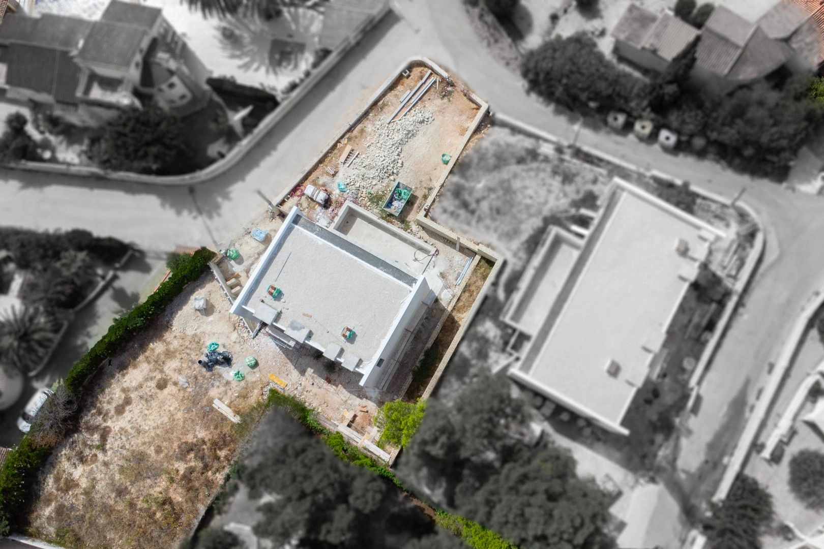 Moderna villa de obra nueva a 500 m de la playa, en venta en Calpe