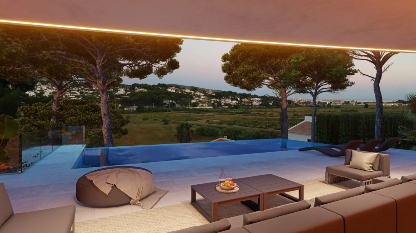 Villa moderna di nuova costruzione con vista mare in vendita a Moraira