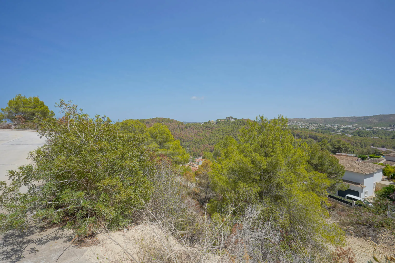 Villa neuve en construction avec vue sur la mer à vendre à Javea.