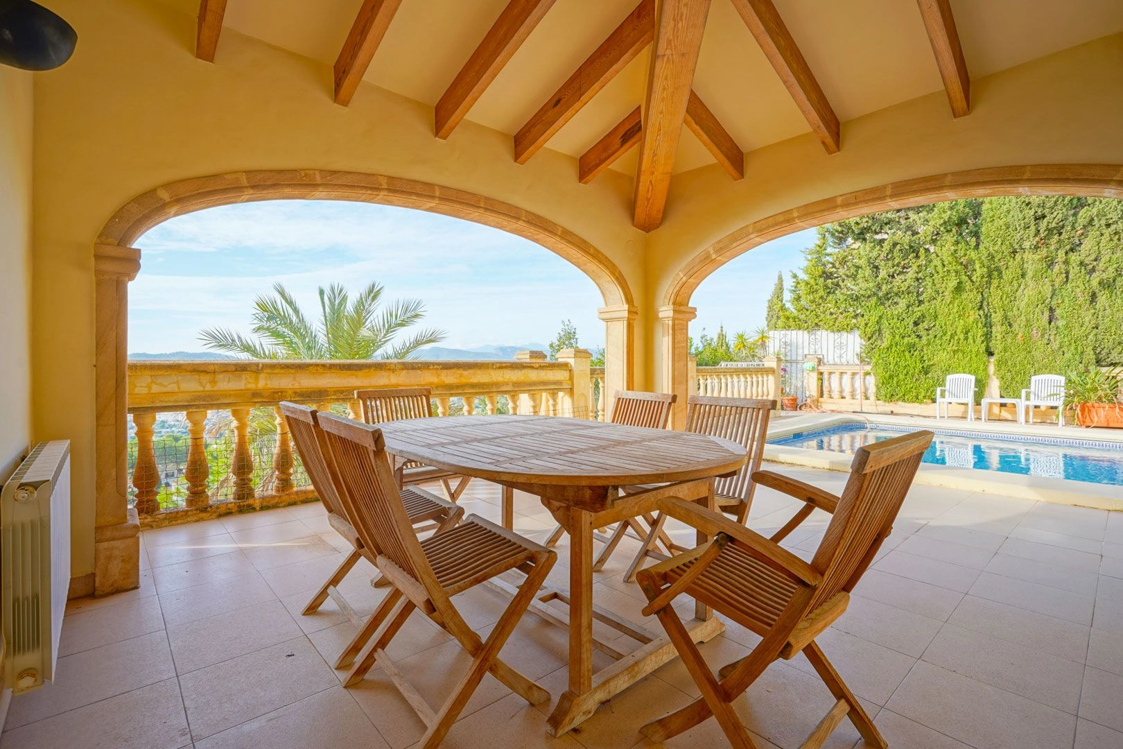Villa met prachtig uitzicht op zee te koop in La Corona, Jávea