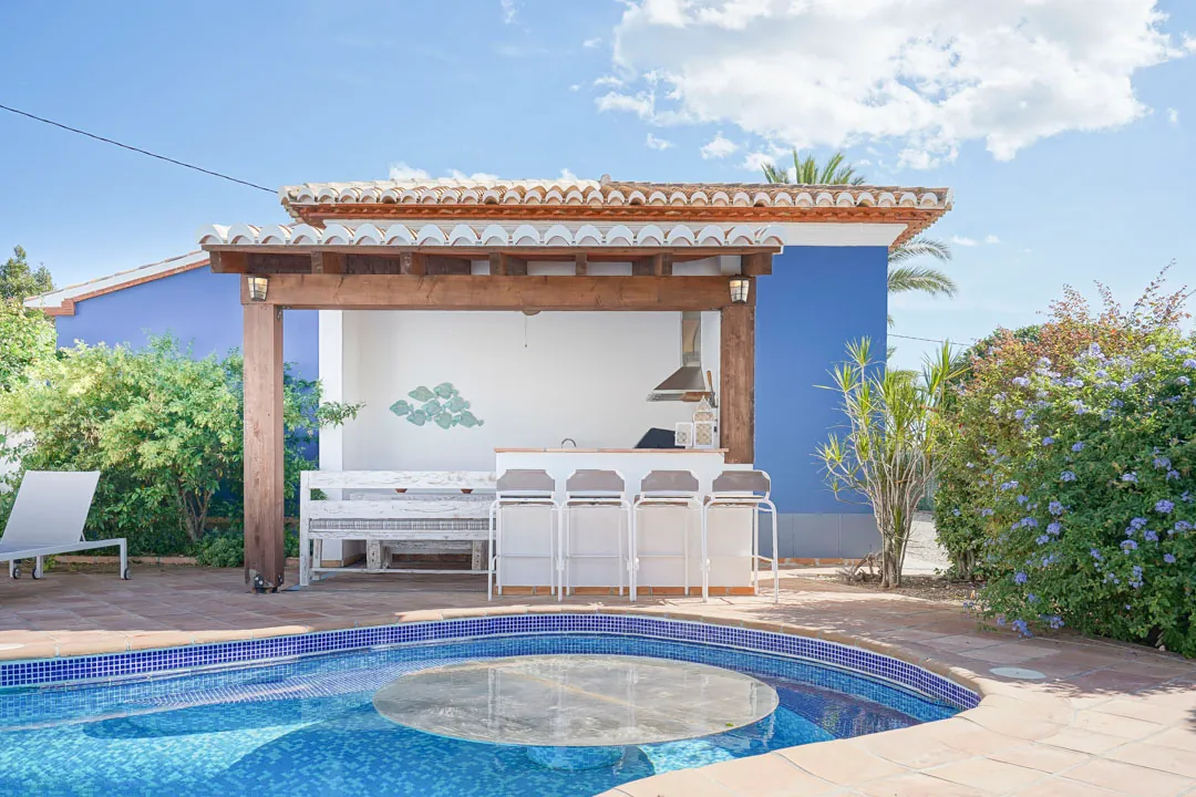 Preciosa villa de una sola planta en venta en el Montgo, Javea