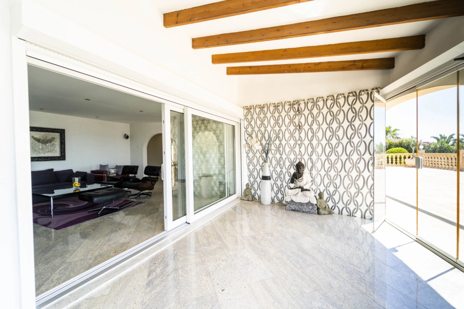 Grande villa traditionnelle avec vue sur la mer à vendre à Calpe