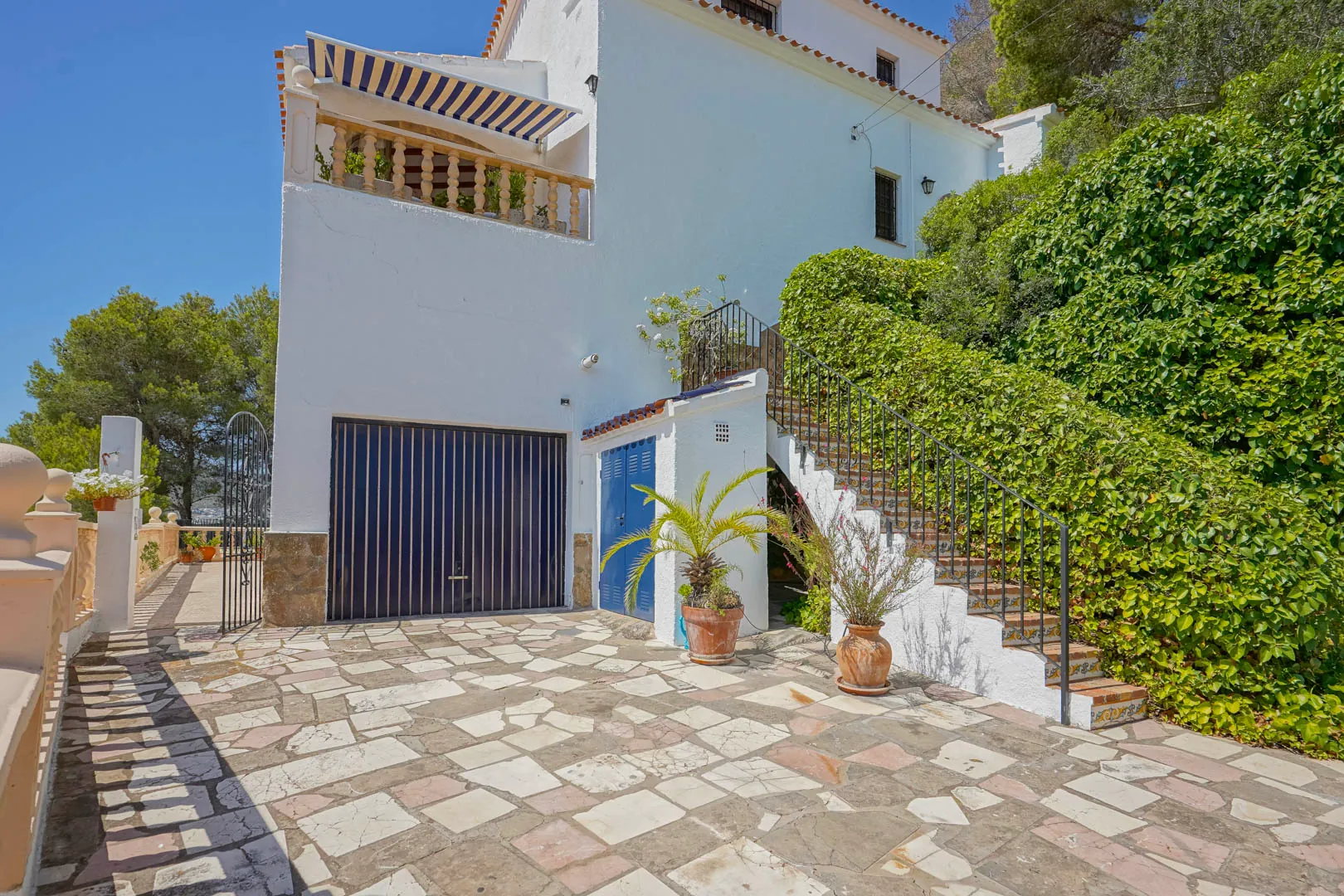 Villa traditionnelle avec vue sur la mer et totale intimité à Jávea