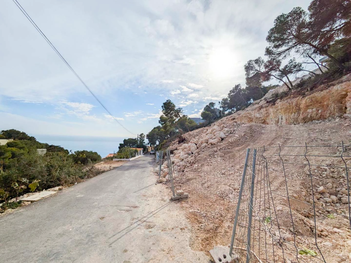 Villa moderne avec vue sur la mer en construction à vendre à Jávea