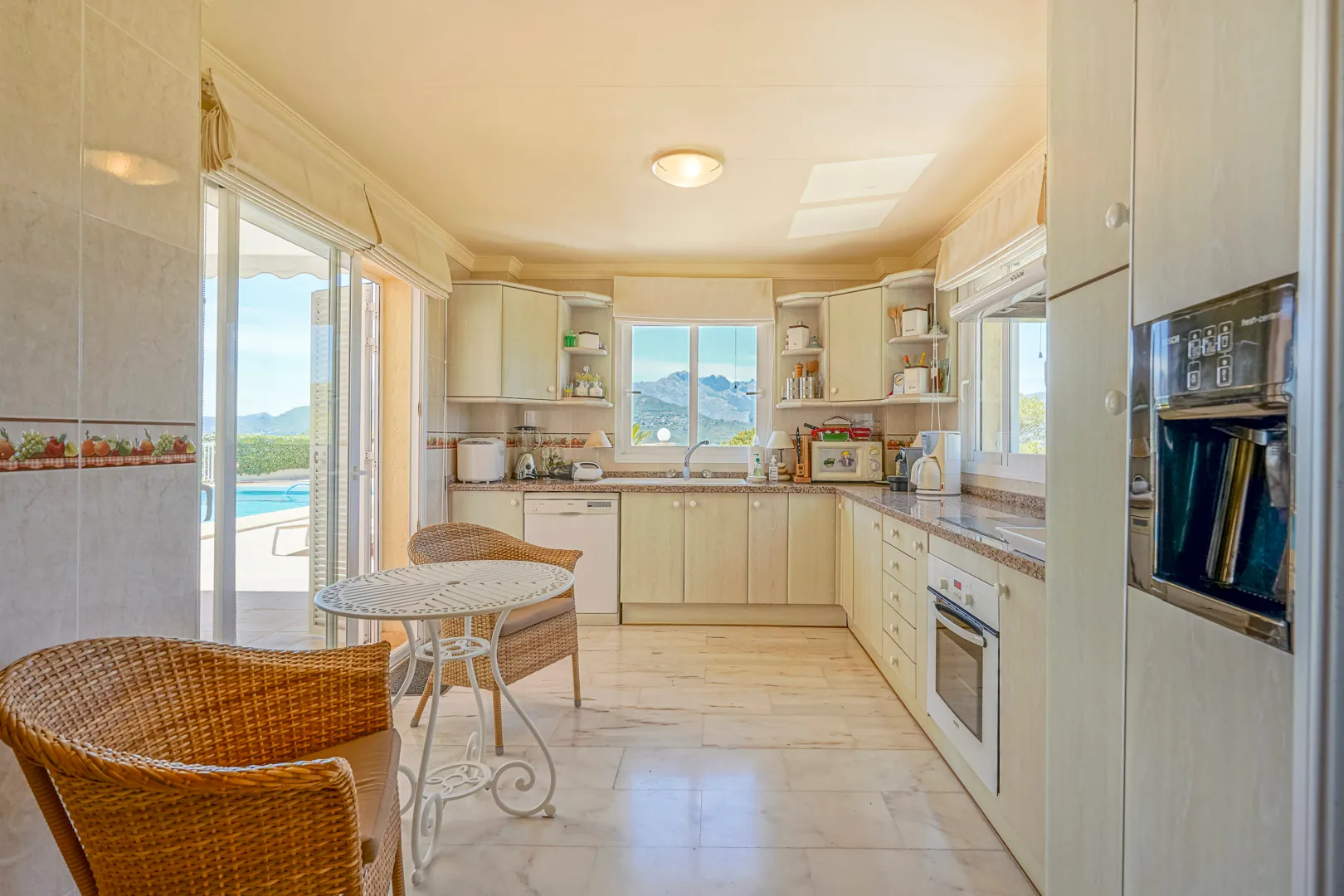 Villa con vistas panorámicas en venta en Calpe