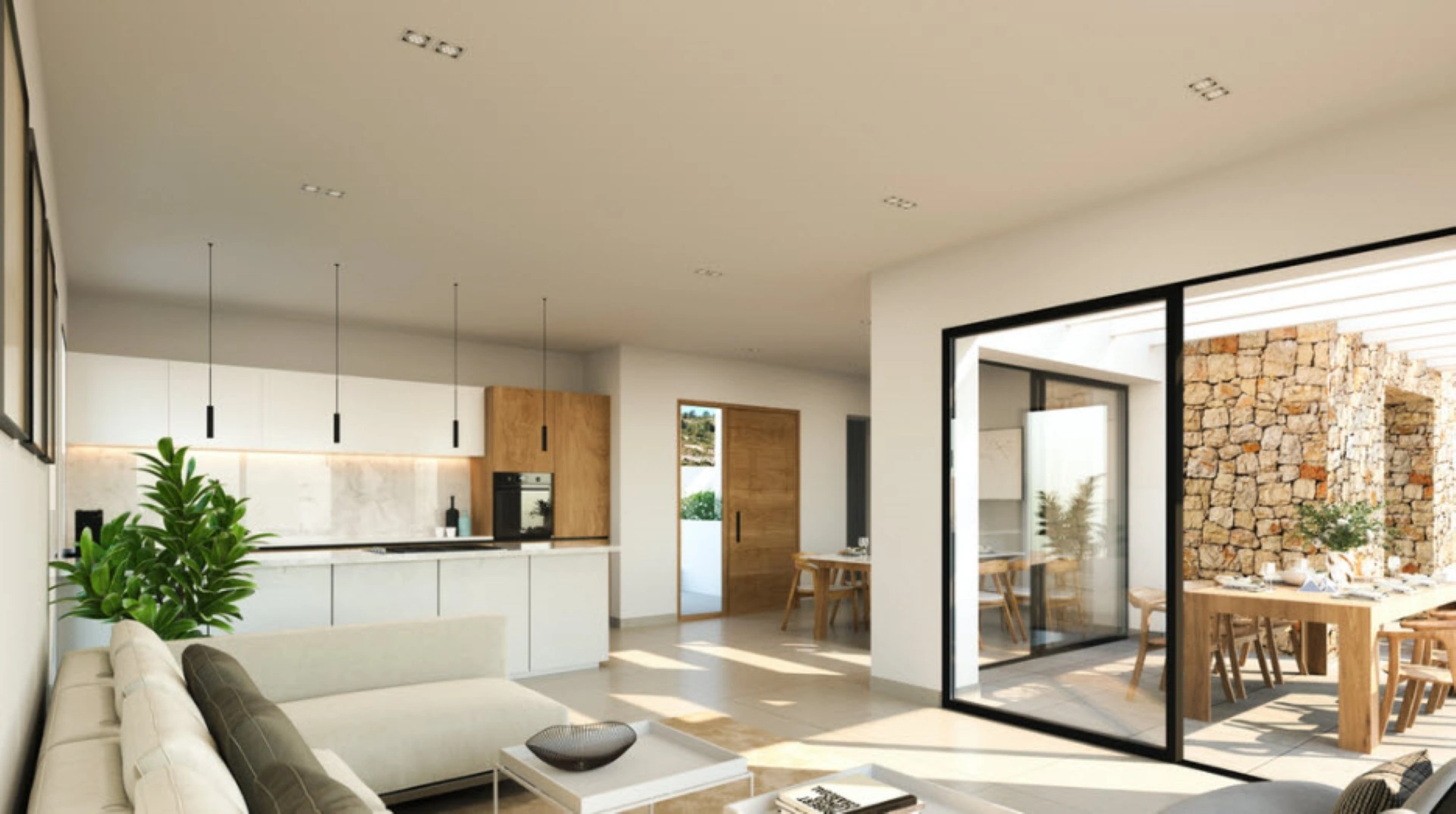 Moderno chalet de obra nueva en venta en Pedreguer