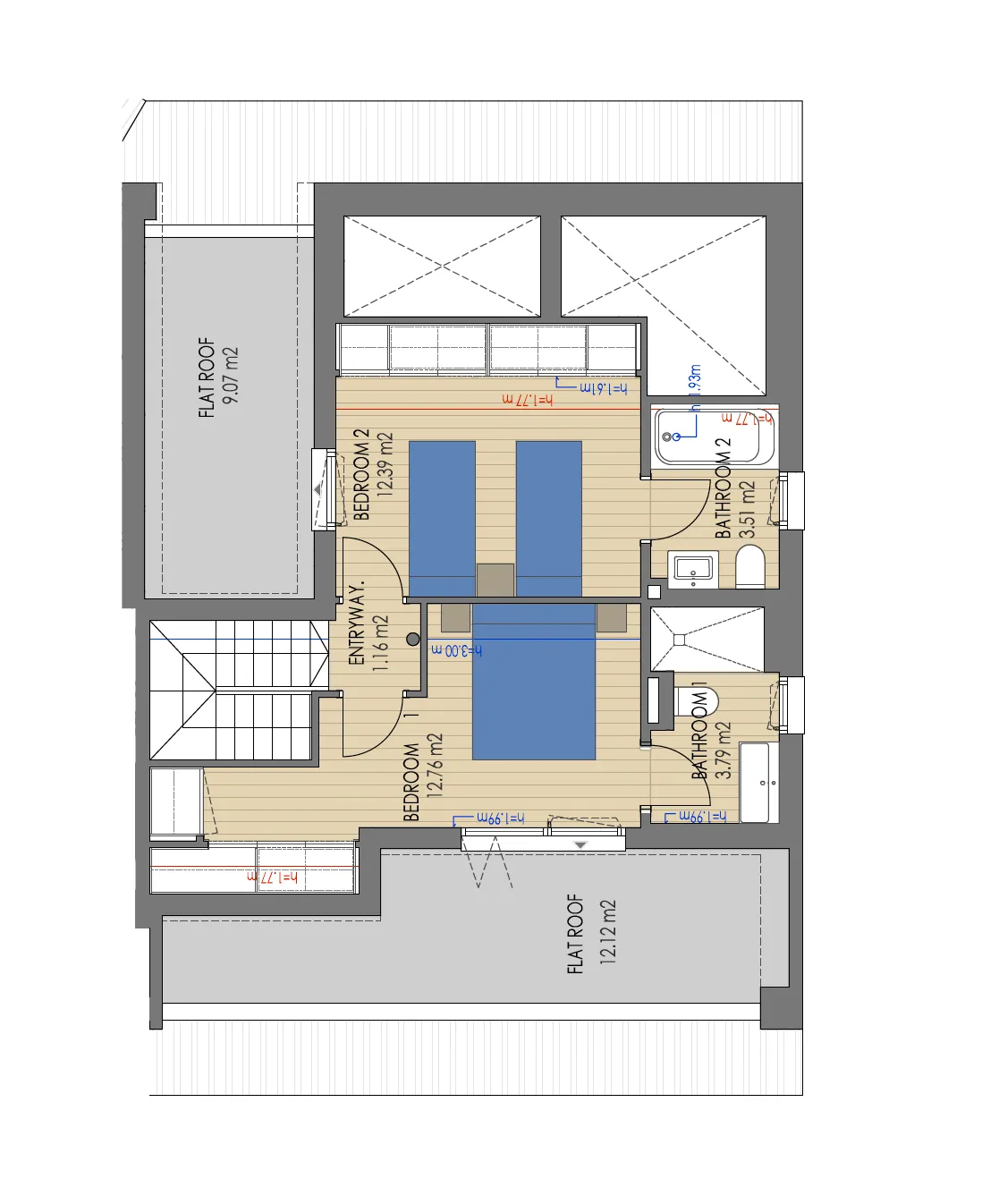 Duplex élégant neuf dans un emplacement exclusif.