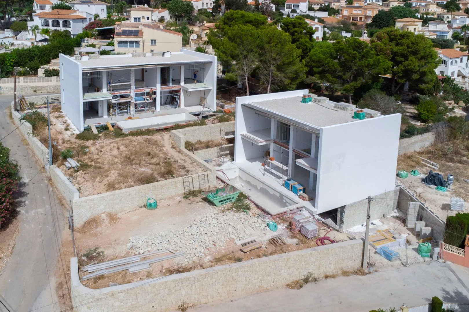 Moderna villa de obra nueva a poca distancia de la playa de Calpe