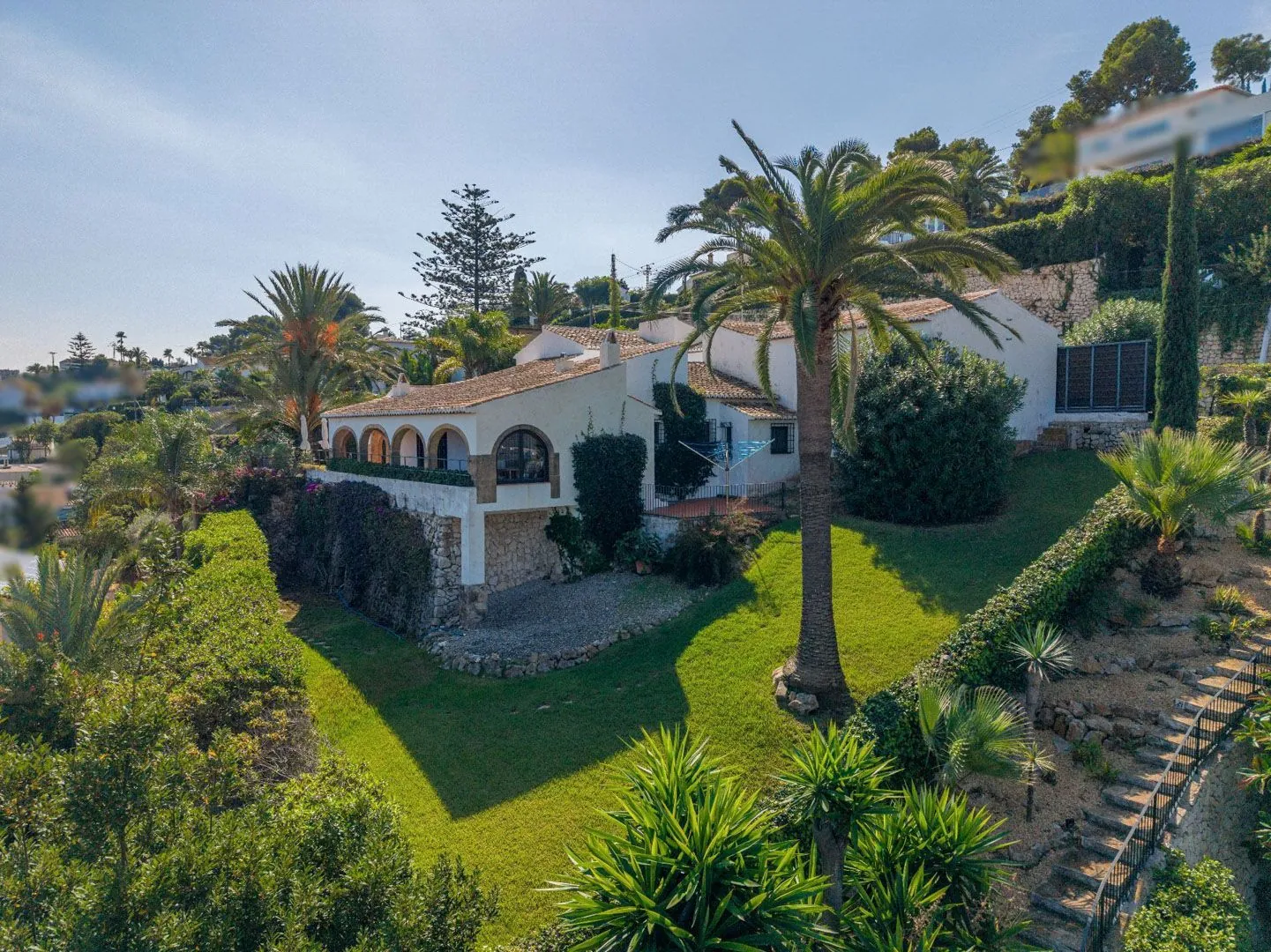 Mediterraanse villa met panoramisch uitzicht op zee te koop in Jávea