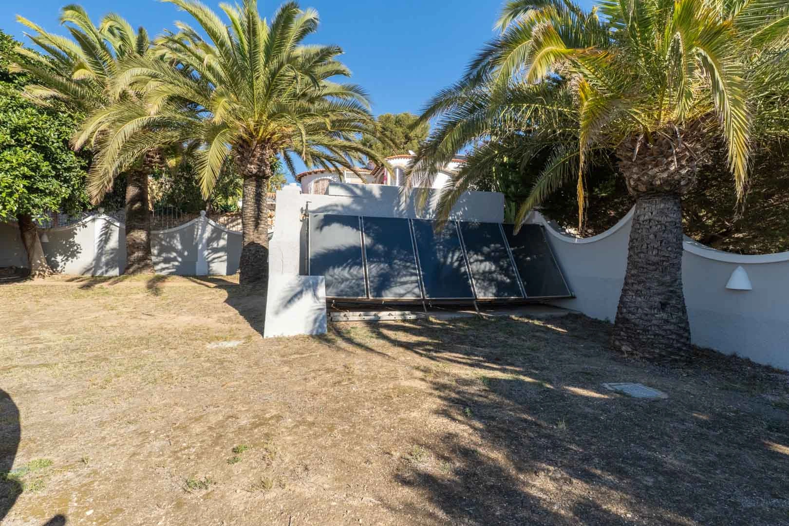 Mediterrane Villa mit Panoramablick auf das Meer zum Verkauf in Benissa.