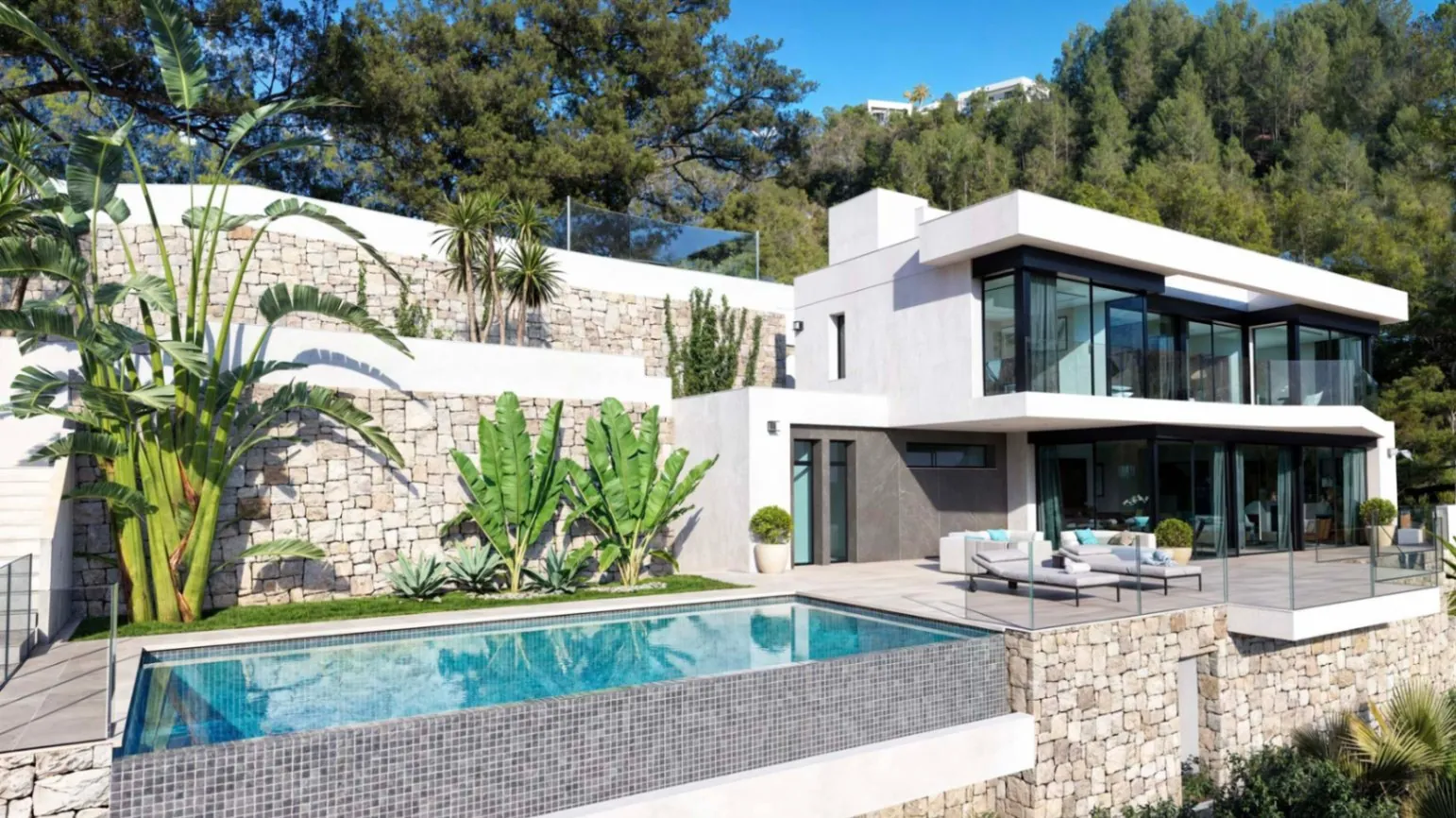 Lujosa villa con vistas al mar en Raco de Galeno, Benissa