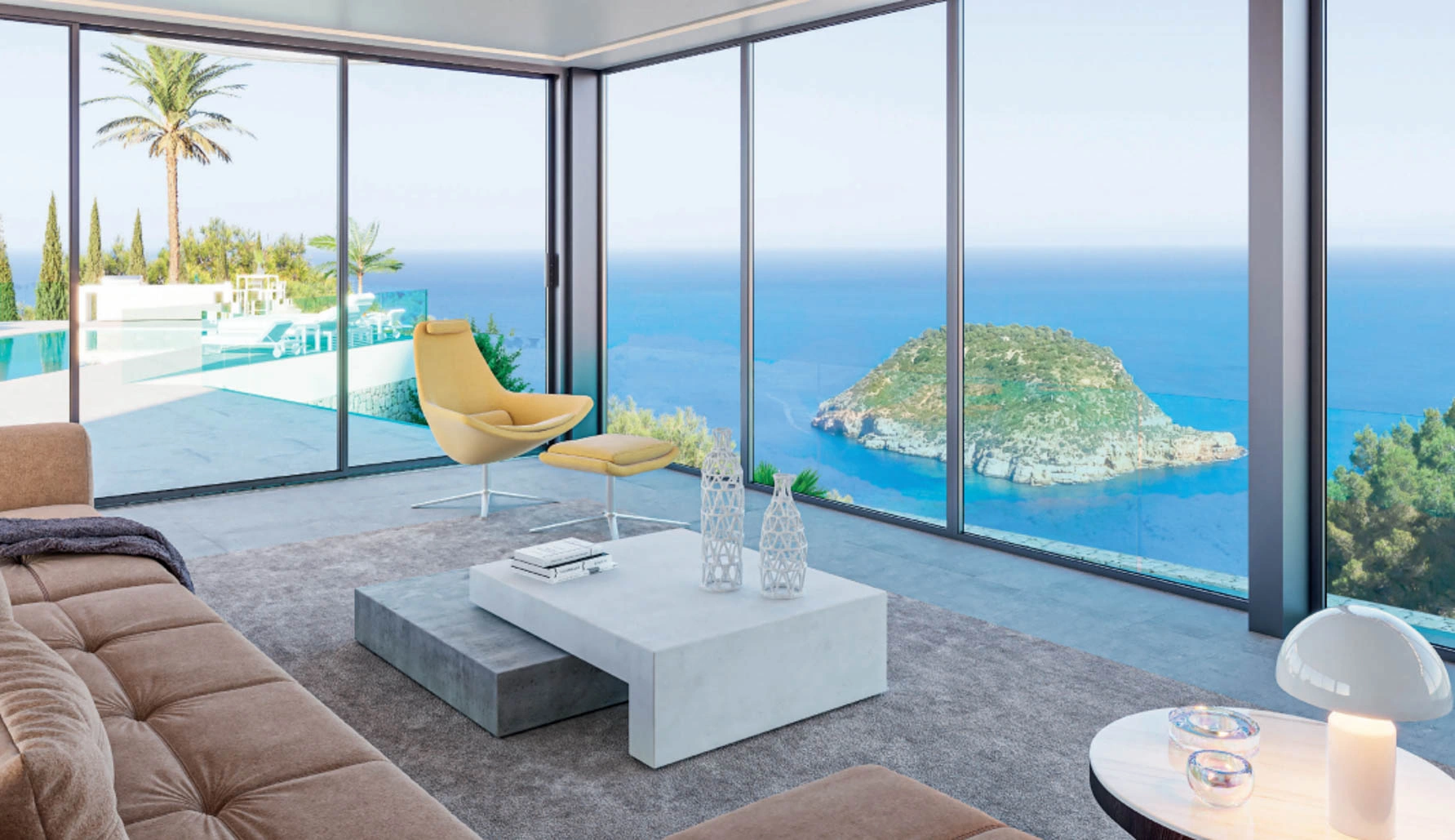 Moderne Villa mit herrlichem Meerblick zum Verkauf in Jávea