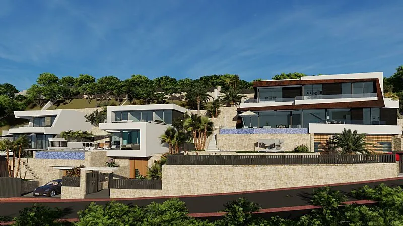 Villa di lusso a Calpe con vista sul mare