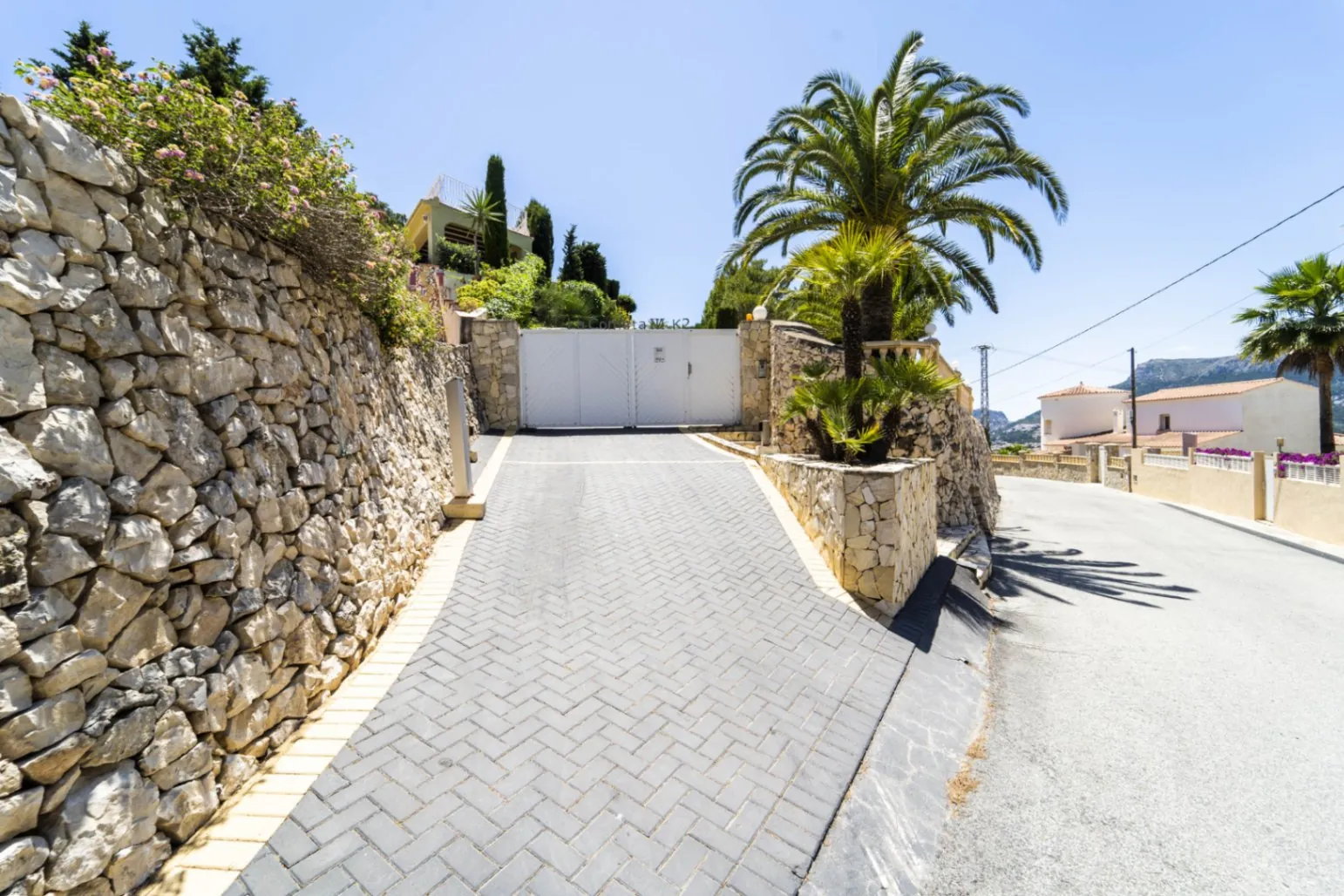 Grande villa traditionnelle avec vue sur la mer à vendre à Calpe