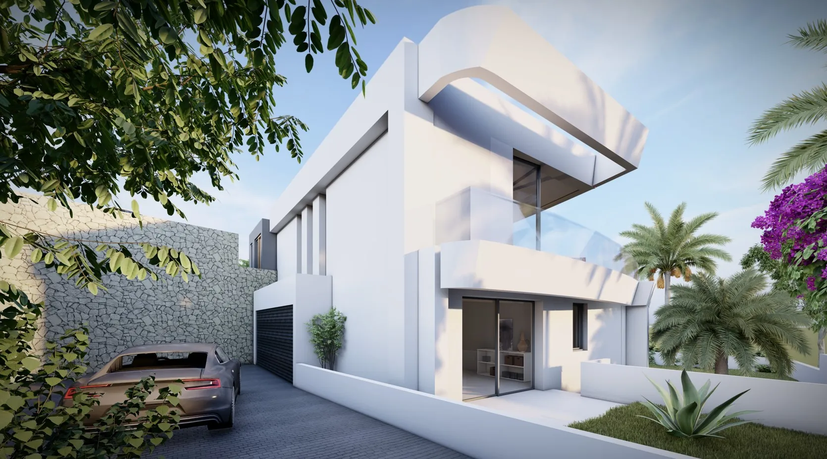 Spectaculaire villa met zeezicht te koop in Calpe